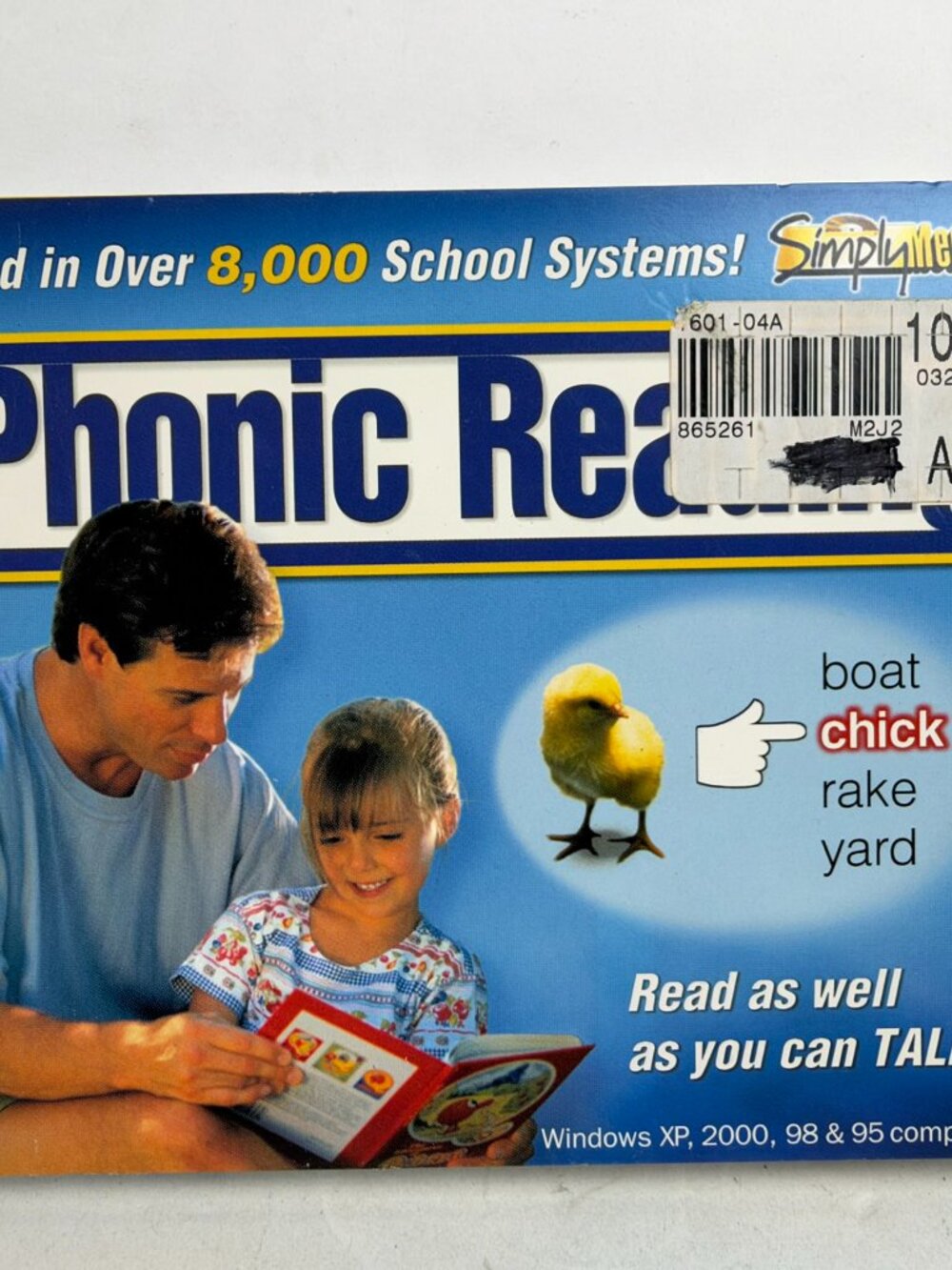 Simply Media Phonic Reading PC CD-ROM Orton Gillingham Windows XP 98 95 Software